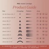 TINA DAVIES - PIXL NEEDLE CARTRIDGES SAMPLER PACK - Luna Beauty Supplies